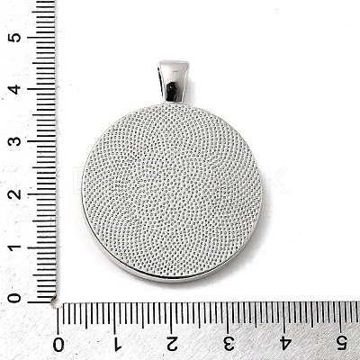 Alloy Pendant Cabochon Settings LS-PALLOY-A13349-P-NR-1