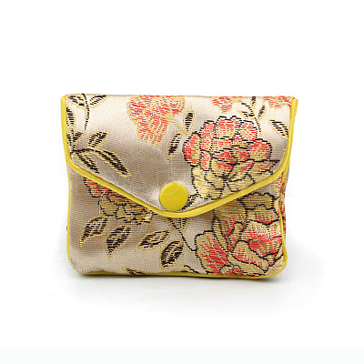 Chinese Style Rectangle Cloth Zipper Pouches X-CON-PW0001-091A-03-1