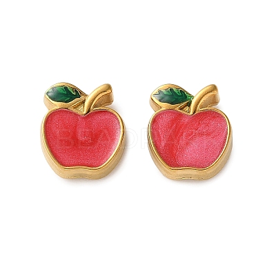 304 Stainless Steel Enamel Charms STAS-B100-06G-02-1
