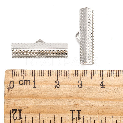 Iron Ribbon Crimp Ends E182Y-1