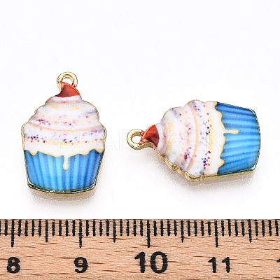 Printed Alloy Pendants ENAM-N056-202A-1