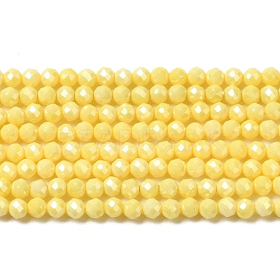 Cubic Zirconia Bead Strands ZIRC-P109-02A-04-1