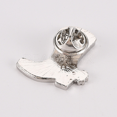 Rack Plating Alloy Enamel Brooches JEWB-S011-138-NR-1