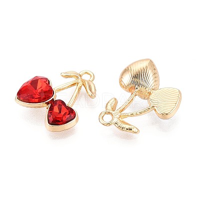 Alloy Rhinestone Pendants PALLOY-T092-24G-1