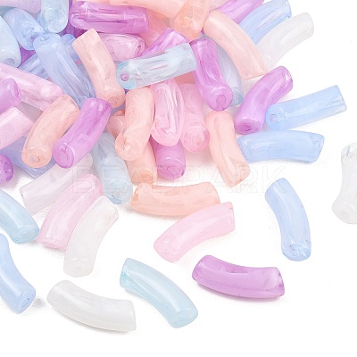 Transparent Acrylic Beads OACR-Q181-002-1