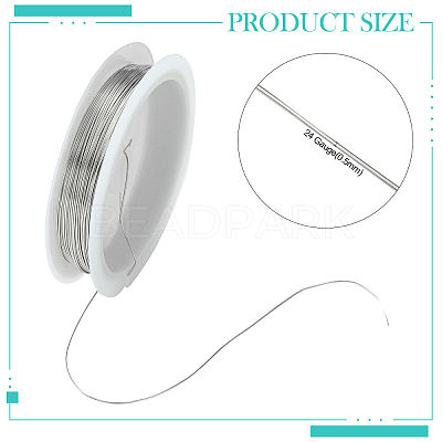 Round Craft Copper Wire X-CW0.5mm006-1