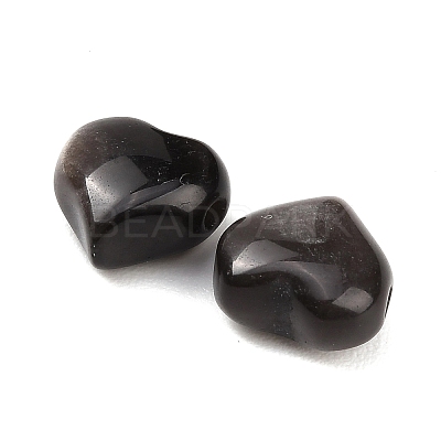 Natural Silver Sheen Obsidian Beads GG-CBA4A3B-C26-01-1