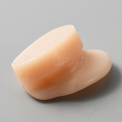 Silicone Ear Flexible Model Body Part Displays AJEW-WH0367-03B-1