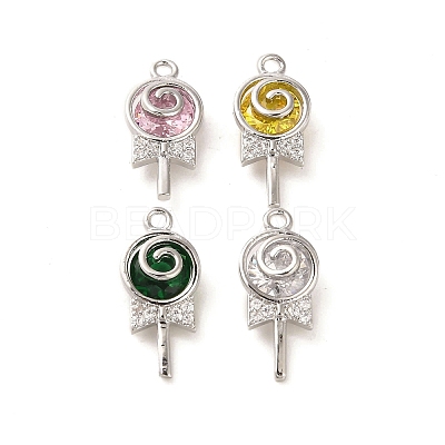 Glass Pendants KK-P260-08P-1