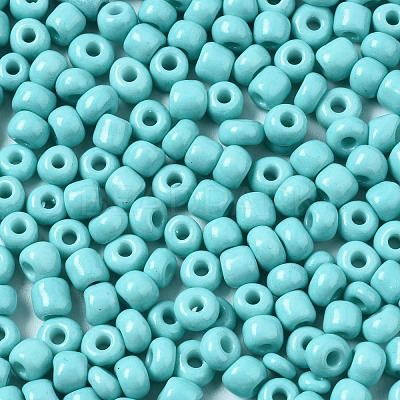 6/0 Glass Seed Beads SEED-S058-A-F437-1