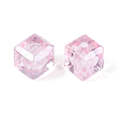 Transparent Acrylic Beads TACR-T028-59A-1