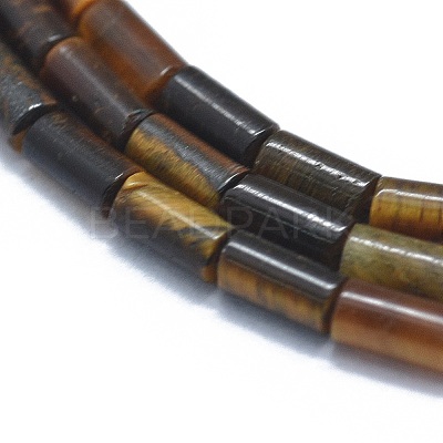 Natural Tiger Eye Beads Strands G-F631-B02-1
