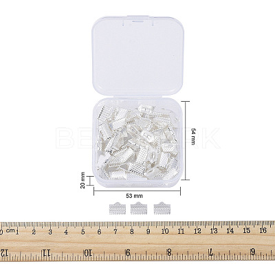 Iron Ribbon Crimp Ends IFIN-YW0001-13S-LF-1