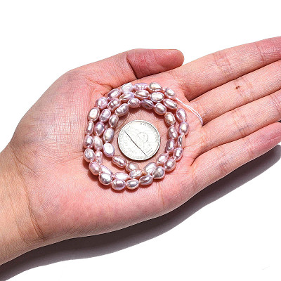 Natural Cultured Freshwater Pearl Beads Strands PEAR-N014-05F-1