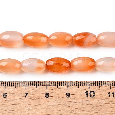 Natural Pink Agate Beads Strands G-T138-180H-1