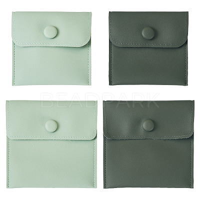 4Pcs 4 Styles PU Imitation Leather Jewelry Storage Bags ABAG-TA0001-64-1