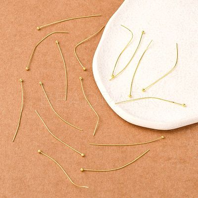 Brass Ball Head Pins X-RP0.5x45mm-G-1
