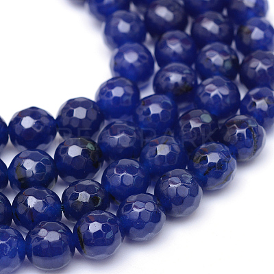 Natural White Jade Bead Strands G-R346-10mm-04-1