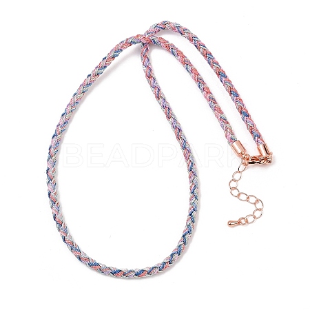 3.5MM Round Nylon Cotton Cord Necklace Making NJEW-C106-03RG-07-1
