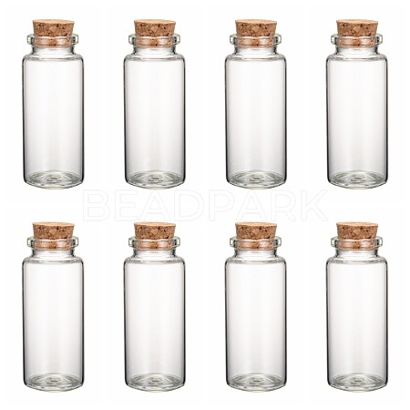 Glass Jar Glass Bottles Bead Containers AJEW-S074-02G-1