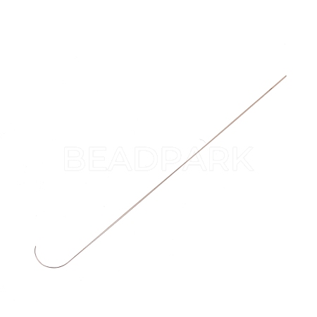 201 Stainless Steel Bented Beading Needles TOOL-WH0125-33B-1-1