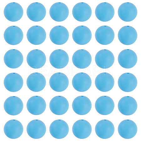 50Pcs Food Grade Eco-Friendly Silicone Beads SIL-TA0002-89I-1
