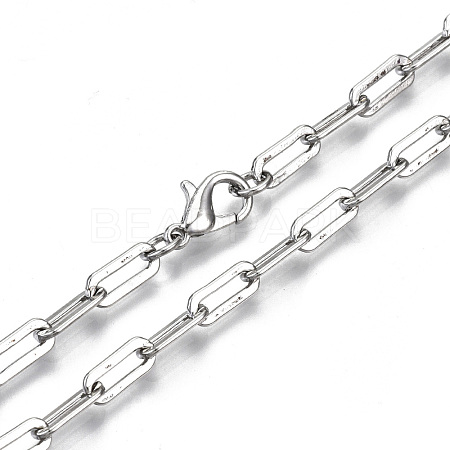 Brass Paperclip Chains MAK-S072-15B-P-1