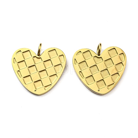 Ion Plating(IP) 316L Surgical Stainless Steel Pendants STAS-D090-05G-1