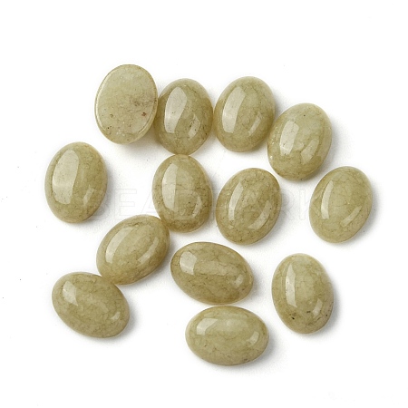 Natural White Jade Cabochons G-A094-01B-14-1