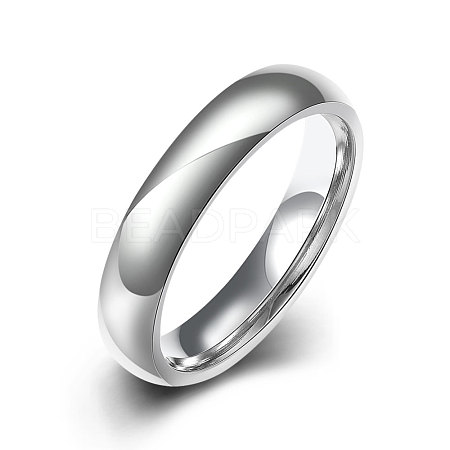 Fashionable 316L Titanium Steel Finger Rings for Women RJEW-BB07173-9-1