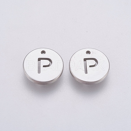 Non-Tarnish 304 Stainless Steel Charms STAS-P212-15P-11-1
