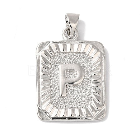 Rack Plating Brass Pendants KK-B092-42P-P-1
