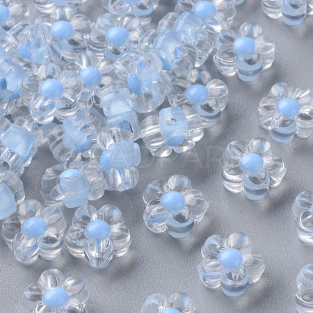 Transparent Acrylic Beads TACR-S152-06A-SS2113-1