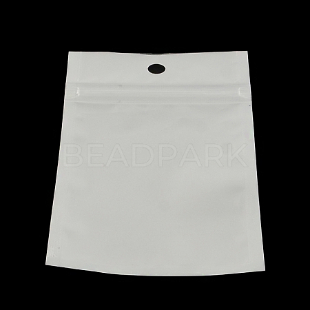 Pearl Film Plastic Zip Lock Bags OPP-R003-12x20-1