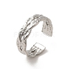 Non-Tarnish 201 Stainless Steel Finger Rings RJEW-H223-01P-10-1