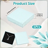 6Pcs Square Cardboard Necklace Box CBOX-YW0001-05D-2