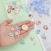 CHGCRAFT 24Pcs 12 Style School Supplies Theme Alloy Enamel Pendants ENAM-CA0001-38-3