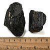 Rough Raw Natural Black Tourmaline Beads G-I302-02-6