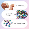 Cheriswelry 100Pcs 10 Colors Sew on Rhinestone DIY-CW0001-38-6