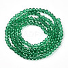 Glass Beads Strands EGLA-A034-T3mm-D18-2