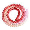 Transparent Glass Beads Strands GLAA-E036-07N-3