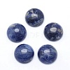 Natural Sodalite Cabochons G-P393-R45-8MM-1