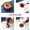 Sealing Wax Particles for Retro Seal Stamp DIY-CP0001-48C-7