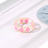 Transparent Resin Finger Rings WG0FCEE-17-1