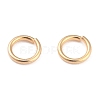 Rack Plating Brass Jump Rings X-KK-O139-18C-G-2