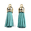 Faux Suede Tassel Pendant Decorations FIND-T002-B37-1