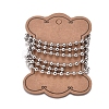 Tarnish Resistant 304 Stainless Steel Ball Chains CHS-E021-13C-P-3