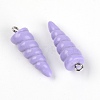 Resin Pendants RESI-WH0014-44C-1