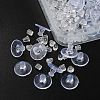 300Pcs 3 Style Plastic Ear Nuts KY-YW0001-32-2