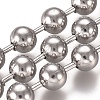 Tarnish Resistant 304 Stainless Steel Ball Chains CHS-E021-13C-P-2